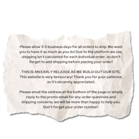 a piece of paper with a message on it