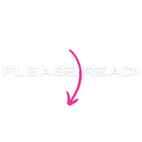 a black background with a pink arrow pointing to the word please read